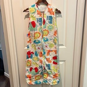Grobag Baby Sleep Sack Animal Print Cotton 0.5 Tog 18–36 Months Toddler